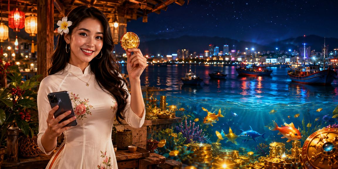 Người dùng tại Nha Trang thực hiện nạp tiền casino qua điện thoại bên tách cà phê buổi sáng